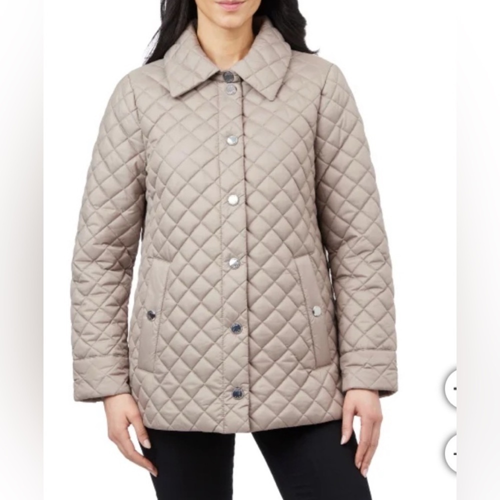 Anne Klein Quilted Jacket Size M
